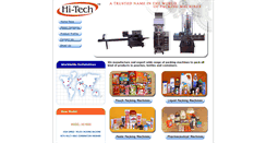 Desktop Screenshot of hitechmachines.com